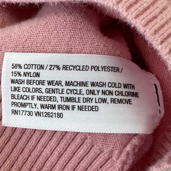 Cat & Jack Kids Mauve Crew Neck Sweatshirt  - Size 5t - Picture 6 of 6